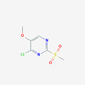 4-Chloro-5-methoxy-2-methylsulfonylpyrimidine