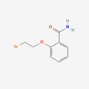Benzamide, o-(2-bromoethoxy)-