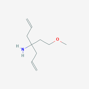 1-Allyl-1-(2-methoxy-ethyl)-but-3-enylamine