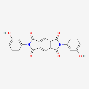 2,6-Bis(3-hydroxyphenyl)pyrrolo[3,4-f]isoindole-1,3,5,7(2H,6H)-tetrone