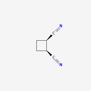 molecular formula C6H6N2 B3124890 Cis-Cyclobutane-1,2-dicarbonitrile CAS No. 3211-19-6