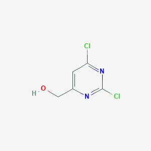 molecular formula C5H4Cl2N2O B3124916 (2,6-Dichloropyrimidin-4-yl)methanol CAS No. 321329-01-5