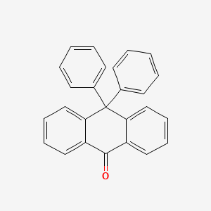 molecular formula C26H18O B3125207 10,10-Diphenylanthrone CAS No. 3216-03-3