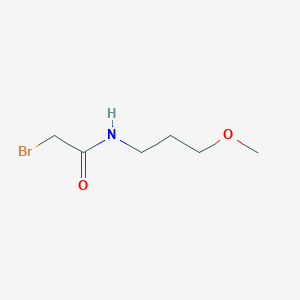 molecular formula C6H12BrNO2 B3125242 2-bromo-N-(3-methoxypropyl)acetamide CAS No. 321861-47-6