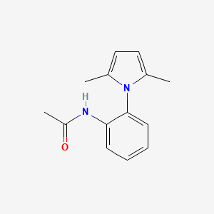 N-[2-(2,5-dimethyl-1H-pyrrol-1-yl)phenyl]acetamide
