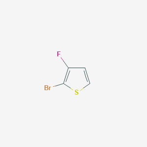molecular formula C4H2BrFS B3125400 2-Bromo-3-fluorothiophene CAS No. 32431-78-0