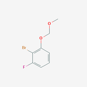 molecular formula C8H8BrFO2 B3125429 2-Bromo-1-fluoro-3-(methoxymethoxy)benzene CAS No. 324769-11-1