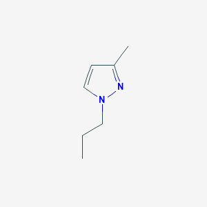 molecular formula C7H12N2 B3125448 3-methyl-1-propyl-1H-pyrazole CAS No. 32493-02-0