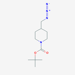 molecular formula C11H20N4O2 B3125476 tert-Butyl 4-(azidomethyl)piperidine-1-carboxylate CAS No. 325290-50-4