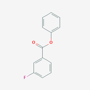 molecular formula C13H9FO2 B312549 phenyl 3-fluorobenzoate 