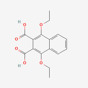 1,4-Diethoxynaphthalene-2,3-dicarboxylic acid