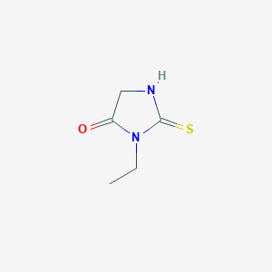 3-Ethyl-2-thioxoimidazolidin-4-one