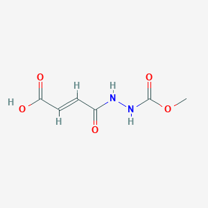 (E)-4-(2-methoxycarbonylhydrazinyl)-4-oxobut-2-enoic acid