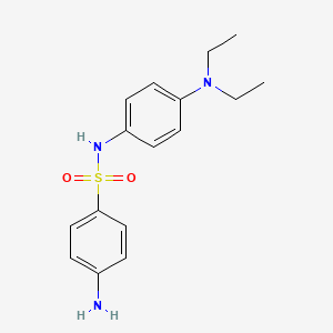 4-amino-N-[4-(diethylamino)phenyl]benzenesulfonamide