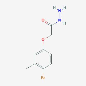 2-(4-Bromo-3-methylphenoxy)acetohydrazide