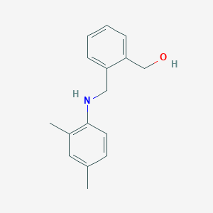 (2-{[(2,4-Dimethylphenyl)amino]methyl}phenyl)methanol