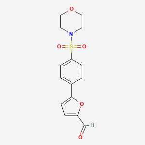 5-[4-(Morpholine-4-sulfonyl)-phenyl]-furan-2-carbaldehyde