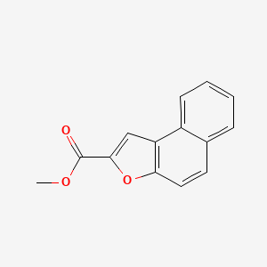 molecular formula C14H10O3 B3125633 Naphtho[2,1-b]furan-2-carboxylic acid, methyl ester CAS No. 32730-06-6