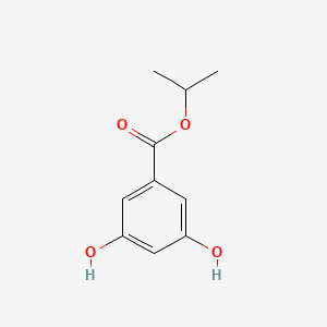 molecular formula C10H12O4 B3125973 Isopropyl 3,5-Dihydroxybenzoate CAS No. 33046-40-1