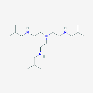 molecular formula C18H42N4 B3126171 TRIS(ISOBUTYLAMINOETHYL)AMINE CAS No. 331465-73-7