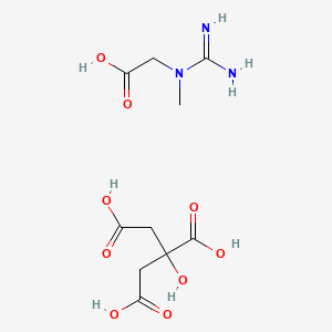 molecular formula C10H17N3O9 B3126210 Creatine citrate CAS No. 331942-94-0