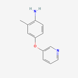 2-Methyl-4-(pyridin-3-yloxy)aniline