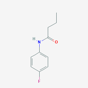 molecular formula C10H12FNO B312640 N-(4-fluorophenyl)butanamide 
