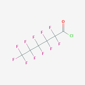 molecular formula C6ClF11O B3126551 Perfluorohexanoyl chloride CAS No. 335-53-5