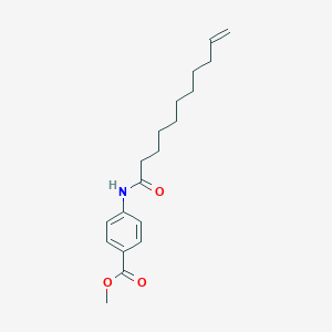 molecular formula C19H27NO3 B312675 Methyl 4-(undec-10-enoylamino)benzoate 