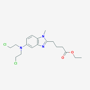 molecular formula C18H25Cl2N3O2 B031270 苯达莫司汀乙酯 CAS No. 87475-54-5
