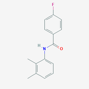 molecular formula C15H14FNO B312732 N-(2,3-dimethylphenyl)-4-fluorobenzamide 