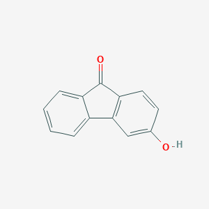 molecular formula C13H8O2 B031285 3-Hydroxy-9h-fluoren-9-one CAS No. 6633-46-1
