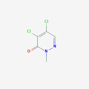 molecular formula C5H4Cl2N2O B031286 4,5-二氯-2-甲基吡哒嗪-3(2h)-酮 CAS No. 933-76-6
