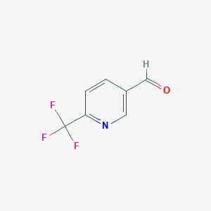molecular formula C7H4F3NO B031289 6-(Trifluoromethyl)pyridine-3-carboxaldehyde CAS No. 386704-12-7