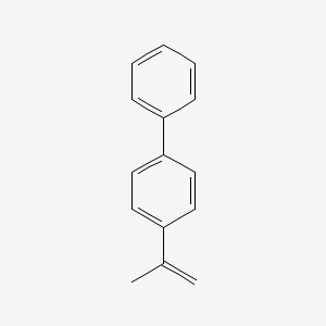 molecular formula C15H14 B3130558 4-(1-Propen-2-yl)biphenyl CAS No. 34352-84-6