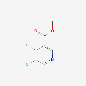 molecular formula C7H5Cl2NO2 B3130595 Methyl 4,5-dichloropyridine-3-carboxylate CAS No. 343781-51-1
