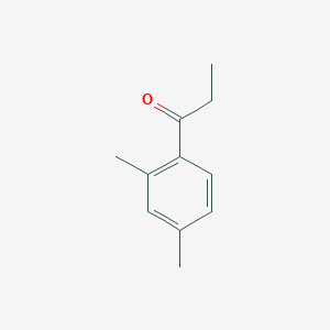 molecular formula C11H14O B3131230 1-(2,4-Dimethylphenyl)propan-1-one CAS No. 35031-55-1