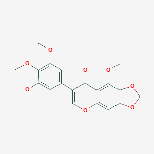 molecular formula C20H18O8 B031313 Irisflorentin CAS No. 41743-73-1