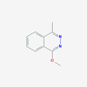molecular formula C10H10N2O B3131432 1-Methoxy-4-methylphthalazine CAS No. 35392-57-5