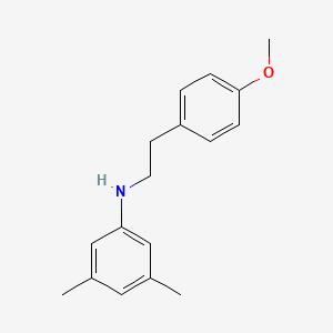 molecular formula C17H21NO B3131655 N-(4-Methoxyphenethyl)-3,5-dimethylaniline CAS No. 356537-85-4