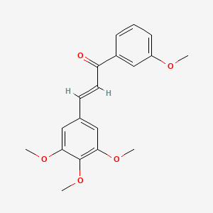 (2E)-1-(3-Methoxyphenyl)-3-(3,4,5-trimethoxyphenyl)prop-2-en-1-one