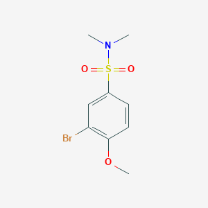 3-bromo-4-methoxy-N,N-dimethylbenzenesulfonamide