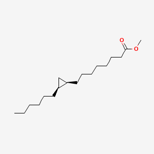 molecular formula C18H34O2 B3132009 Methyl cis-9,10-methylenehexadecanoate 
