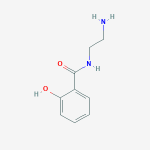 molecular formula C9H12N2O2 B3132048 N-(2-aminoethyl)-2-hydroxybenzamide CAS No. 36288-93-4