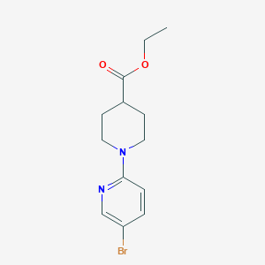 Ethyl 1-(5-bromopyridin-2-yl)piperidine-4-carboxylate