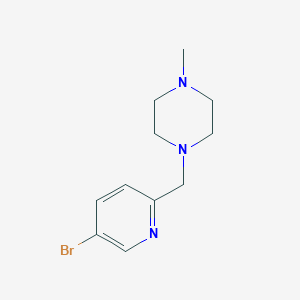 1-[(5-Bromopyridin-2-yl)methyl]-4-methylpiperazine