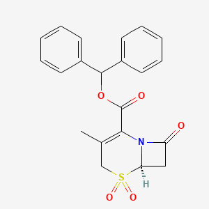 3-Methyl-4-(benzhydryloxycarbonyl)cepham-3-ene 1,1-dioxide