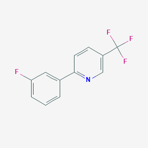 2-(3-Fluorophenyl)-5-(trifluoromethyl)pyridine