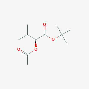 (S)-tert-butyl 2-acetoxy-3-methylbutanoate