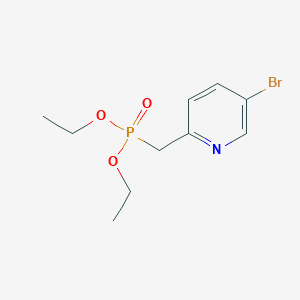 B3132969 Diethyl ((5-bromopyridin-2-yl)methyl)phosphonate CAS No. 380893-73-2